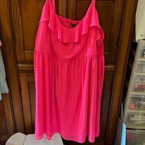 TORRID NEON PINK MINI DRESS